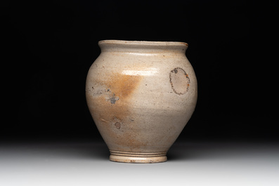 A collection of 9 German stoneware jugs, 16th C. and later