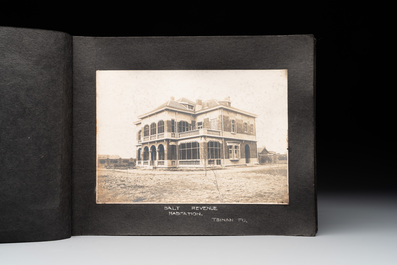 A photo album with the architectural inventory of the German enclave in Jinan (Tsinan Fou - Kai Fengou), 20th C.
