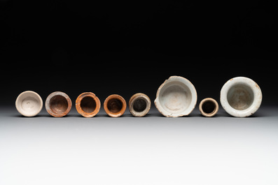 A 26-piece study collection of ceramics, a.o. Low Countries, Germany, Vietnam and Egypt, 13th C. and later
