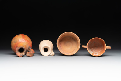 A 26-piece study collection of ceramics, a.o. Low Countries, Germany, Vietnam and Egypt, 13th C. and later