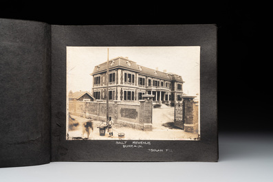 A photo album with the architectural inventory of the German enclave in Jinan (Tsinan Fou - Kai Fengou), 20th C.