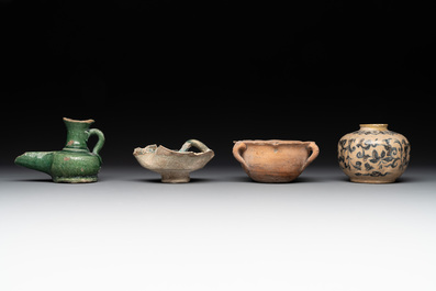 A 26-piece study collection of ceramics, a.o. Low Countries, Germany, Vietnam and Egypt, 13th C. and later