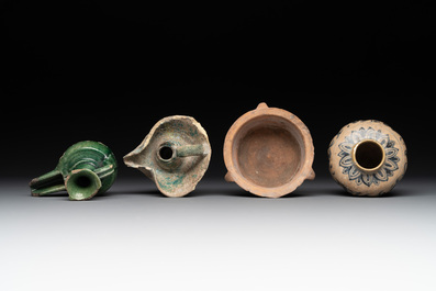A 26-piece study collection of ceramics, a.o. Low Countries, Germany, Vietnam and Egypt, 13th C. and later