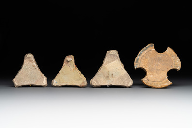 A 26-piece study collection of ceramics, a.o. Low Countries, Germany, Vietnam and Egypt, 13th C. and later