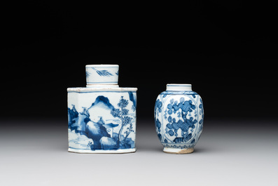 A collection of 22 Chinese blue, white and polychrome wares, Yongzheng and Ruo Shen Zhen Cang 若深珍藏 mark, Kangxi and later