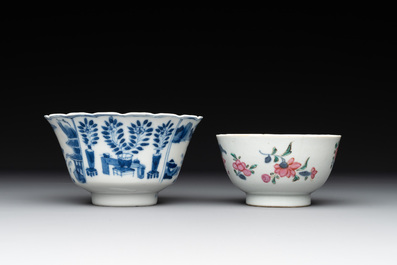 A collection of 22 Chinese blue, white and polychrome wares, Yongzheng and Ruo Shen Zhen Cang 若深珍藏 mark, Kangxi and later