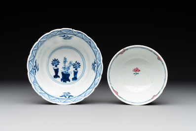A collection of 22 Chinese blue, white and polychrome wares, Yongzheng and Ruo Shen Zhen Cang 若深珍藏 mark, Kangxi and later