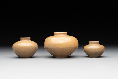 A collection of 11 Chinese and South-East Asian monochrome wares, 15th C. and later