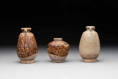 A collection of 11 Chinese and South-East Asian monochrome wares, 15th C. and later