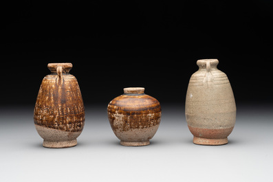 A collection of 11 Chinese and South-East Asian monochrome wares, 15th C. and later