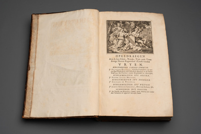 Chronyke van Vlaenderen, a chronicle of Flanders in three volumes, Flanders, 1726-1736