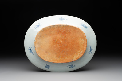 A Chinese Imari-style 'Parasol Ladies' tureen and stand after Cornelis Pronk, Qianlong, ca. 1740
