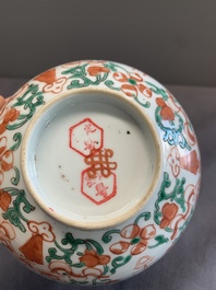 A large and varied collection of Chinese porcelain, Kangxi and later