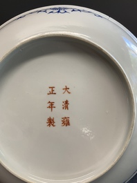 A large and varied collection of Chinese porcelain, Kangxi and later