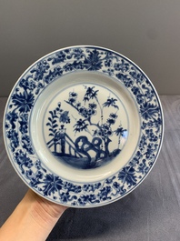 A large and varied collection of Chinese porcelain, Kangxi and later