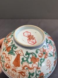 A large and varied collection of Chinese porcelain, Kangxi and later