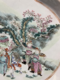 A large and varied collection of Chinese porcelain, Kangxi and later