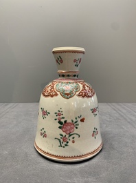 A Chinese famille rose hookah base with floral design for the Islamic market, Qianlong