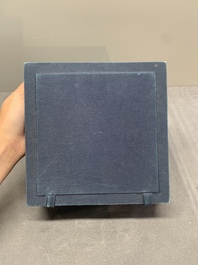 A Chinese blue and white ko-sometsuke 'peach' dish for the Japanese market, Tianqi
