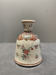 A Chinese famille rose hookah base with floral design for the Islamic market, Qianlong