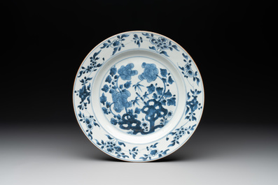 A varied collection of nine Chinese blue and white wares, Ming and later