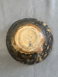 A Chinese Jizhou tortoiseshell-glazed tea bowl, Southern Song