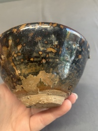 A Chinese Jizhou tortoiseshell-glazed tea bowl, Southern Song