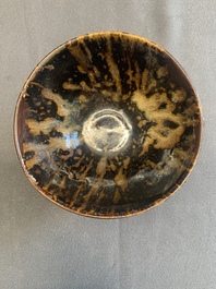 A Chinese Jizhou tortoiseshell-glazed tea bowl, Southern Song