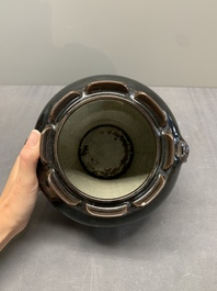 A collection of four Chinese monochrome-glazed ware, Kangxi and Qianlong mark, 19/20th C.