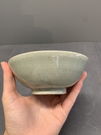 A collection of five Chinese celadon wares, Ming and later