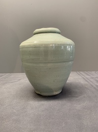 A collection of five Chinese celadon wares, Ming and later