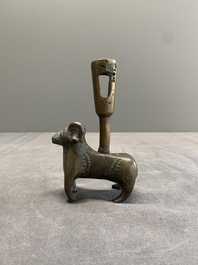 Four bronze candle holders, Flanders and/or France, 16th C. and later