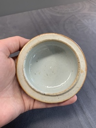 A varied collection of Chinese blue and white, and famille rose tea wares, Qianlong