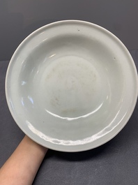 A collection of five Chinese celadon wares, Ming and later