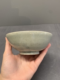 A collection of five Chinese celadon wares, Ming and later