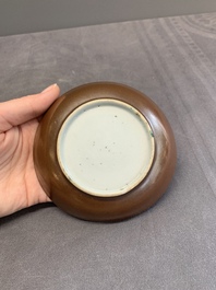 A varied collection of Chinese blue and white, and famille rose tea wares, Qianlong