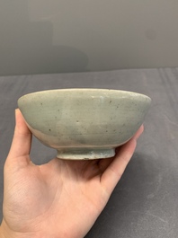 A collection of five Chinese celadon wares, Ming and later