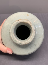 A collection of five Chinese celadon wares, Ming and later
