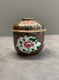 A varied collection of Chinese blue and white, and famille rose tea wares, Qianlong