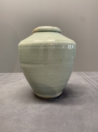 A collection of five Chinese celadon wares, Ming and later