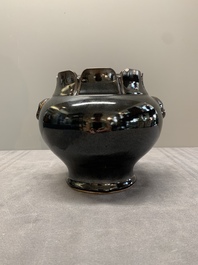 A collection of four Chinese monochrome-glazed ware, Kangxi and Qianlong mark, 19/20th C.