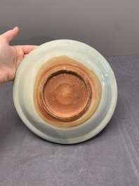 A collection of five Chinese celadon wares, Ming and later