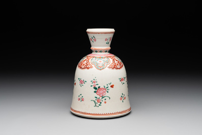 A Chinese famille rose hookah base with floral design for the Islamic market, Qianlong