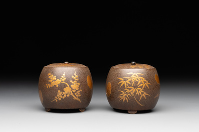 Ten various Japanese lacquerwares, Meiji, 19th C.