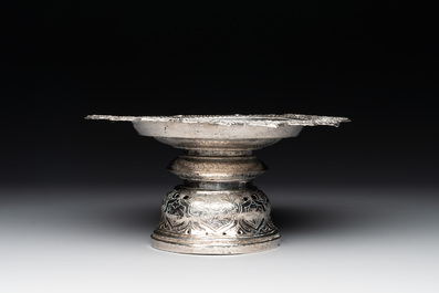A varied collection of Chinese and Thai silverware, 19/20th C.
