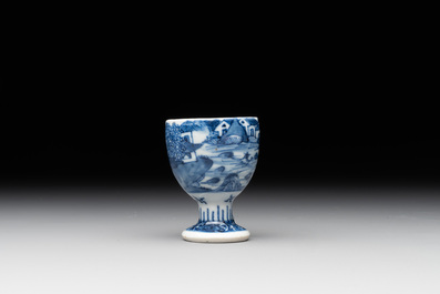 A collection of 22 Chinese blue and white wares, Ruo Shen Zhen Cang 若深珍藏 mark, 19/20th C.