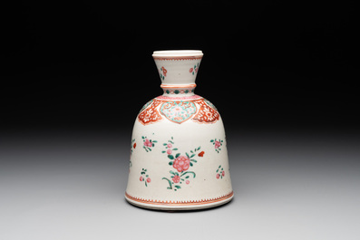 A Chinese famille rose hookah base with floral design for the Islamic market, Qianlong