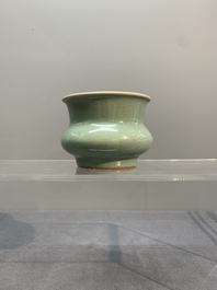 A Chinese Longquan celadon jardini&egrave;re, zhadou, Song