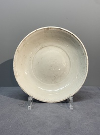 A collection of nine Chinese white-glazed and cream-glazed wares, incl. Dehua, Song/Ming