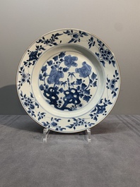 A varied collection of nine Chinese blue and white wares, Ming and later